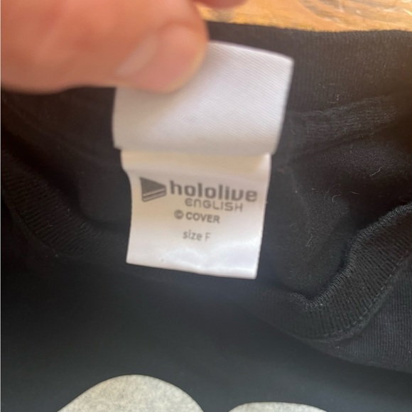 Hololive Bubba Watson Amelia Birthday Commemoration 2022 Black Anime Graphic Tee - Picture 7 of 7